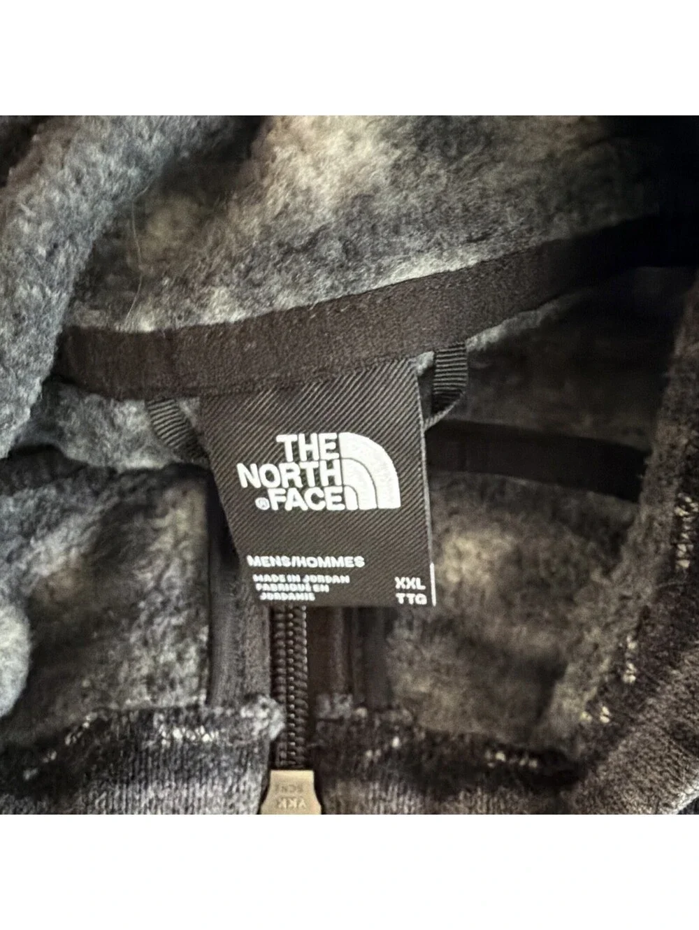 The North Face Men's Fair Isle 1/4 Zip Mock Neck Fleece Pullover Sweater XXL